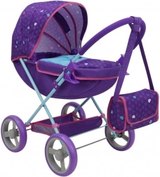Kočárek pro panenky s taškou Mořská panna