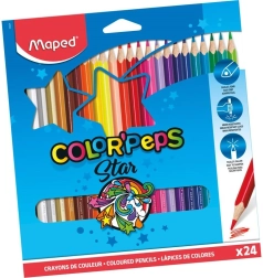 Pastelky trojboké MAPED Color'Peps 24 ks