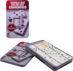 Domino v kovovém boxu pro děti