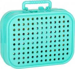 Kreativní mozaika ve kufříku s akuvrtačkou – stavebnice pro děti – Dinosaurus