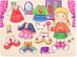 Puzzle převlékací Karolínka