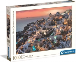 clementoni puzzle 1000 dílků hq – shades of santorini