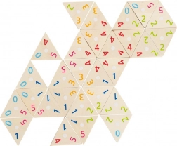 Tri-Domino dřevěná hra od Goki