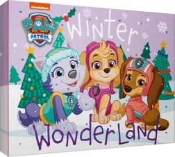 Adventní kalendář Tlapková patrola Winter Wonderland – kosmetika pro dívky