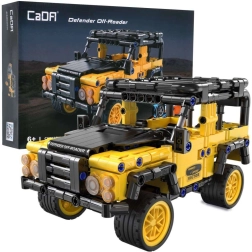 CaDA terénní auto Defender Off-Roader s pull-back pohonem 389 dílků