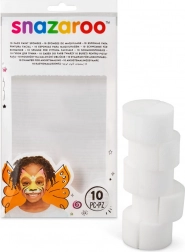 houbičky na obličejové barvy SNAZAROO, půlené, 10 ks