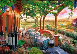 Puzzle TREFL Premium Plus Tea Time: italský vinohrad 1000 dílků