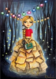 Puzzle Magnolia knihomolka 1000 dílků