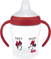 Láhev na učení NUK Perfect Match DISNEY Minnie, červená, 150 ml