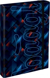 Desky na školní sešity A4 Jumbo Indigo