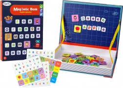 Magnetická kniha pro výuku anglické abecedy