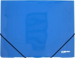 Složka s gumičkou eCollection modrá A4