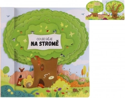 Knížka Co se děje na stromě 23 × 23 cm
