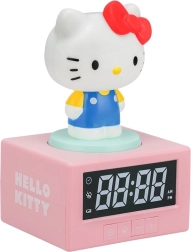 Svítící stolní budík Hello Kitty s projekcí