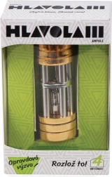 Kovový hlavolam Ampule