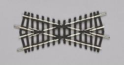 Piko Křižovatka 30° s dřevěnými pražci