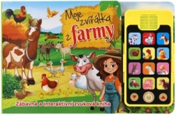 Zvuková knížka Moje zvířátka z farmy s dětským mobilem