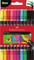 Faber-Castell Neon oboustranné fixy - 10 barev