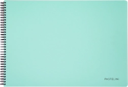 Velkoformátový skicák A3 s pevnou vazbou – PASTELINI zelená