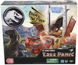 Jurassic World T‑Rex Panic – akční rodinná desková hra