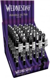 Gumovací gelové pero Wednesday 15 cm – 6 druhů