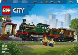 LEGO City Retro vlak s parní lokomotivou