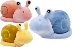 Plyšový šnek 38 × 20 cm