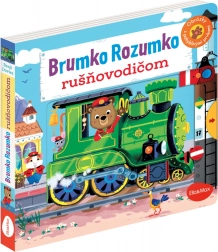 Brumko Rozumko: strojvedoucí – leporelo s posuvnými prvky