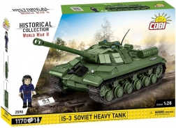 Stavebnice tanku IS-3 – sovětský těžký tank 1:28