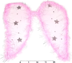 Karnevalová andělská křídla pro děti a dospělé