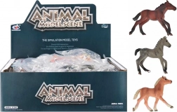 Plastový koňský hříbě – realistická figurka, 10 cm