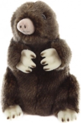 plyšový krtek 18 cm