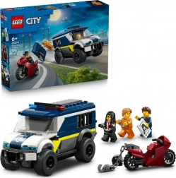 Lego City policejní dodávka pro převoz vězňů