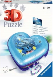 Ravensburger 3D puzzle Srdce Podmořský svět 54 dílků