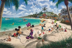 Puzzle Mickey a Minnie: Na Floridě 200 dílků