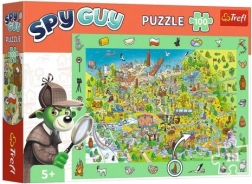 Pozorovací puzzle Spy Guy – Polsko, 100 dílků