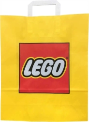 Lego reklamní papírová dárková taška žlutá 34 × 35 cm - 1 kus