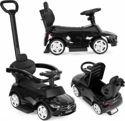 Odrážedlo s vodicí tyčí MERCEDES C‑Class s interaktivním volantem – Černá