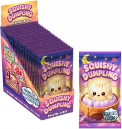 Squishy Dumlings laminované sběratelské karty v sáčku
