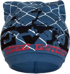 jarní dětská čepička New Baby modrá 104 (3–4 roky)