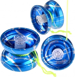 Kovové jojo pro triky a zručnost