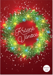 Vánoční hrací přání se svíčkami – LUCIE BÍLÁ: o vánocích