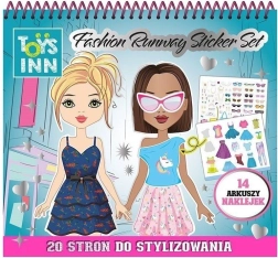 Kreativní samolepková sada Fashion Runaway