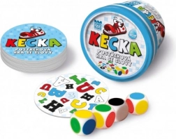 Kecka – postřehová slovní hra v plechové krabičce STRAGOO