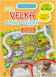 velká omalovánka zoo