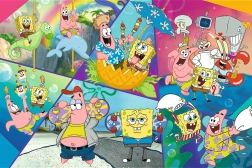 Puzzle SpongeBob v Bikini Bottom 300 dílků