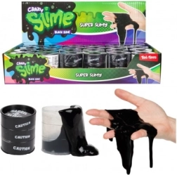 Černý sliz v barelu