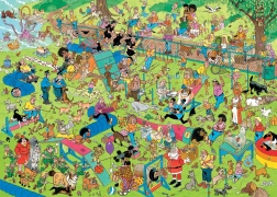 Puzzle Jan van Haasteren Psí park 1000 dílků