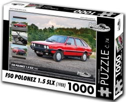 Puzzle Retro-Auta FSO Polonez 1.5 SLX 1000 dílků