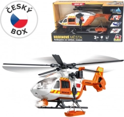 záchranný vrtulník s navijákem a světelnými efekty